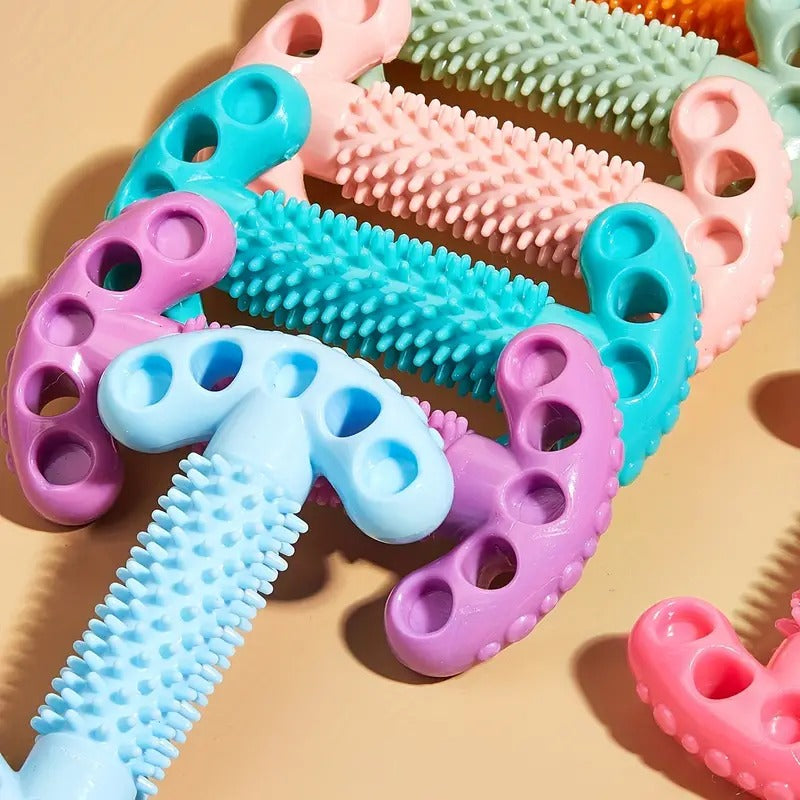 New Dog Toys Bite Resistant Bone Grinding Teeth Toys Pet Supplies Educational Toys