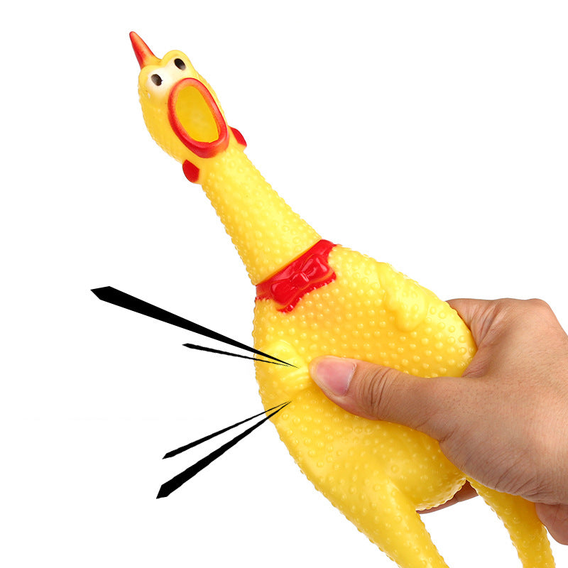 Pet Toys Vocal Misery Chicken Screaming Chicken Vent Chicken Whole Person Compulsion Creative Teeth Grinding Dog Toys