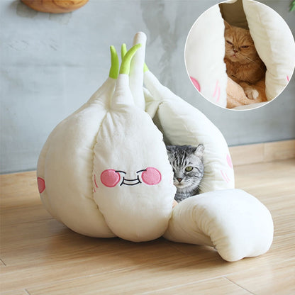 Pet Tent Bed for Small Dogs Cats Winter Warm Cave