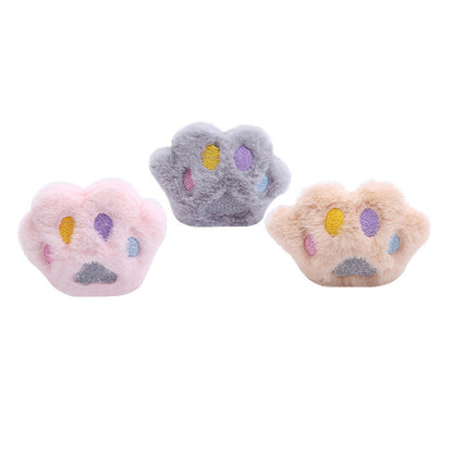 Cat Toys Cute Plush Cat Claws With Catnip to Attract Cats Pet Supplies