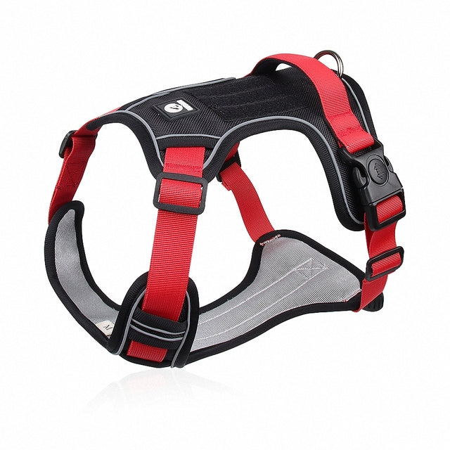 No Pull Dog Harness Reflective Durable Pet Harness Vest With Control Handle For Medium Large Dogs Walking Training Harnesses