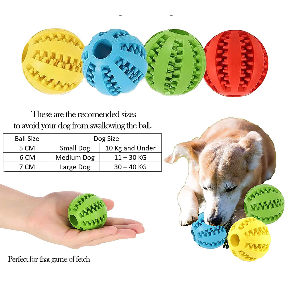 Toys for Dogs Rubber Dog Ball for Puppy Funny Dog Toys for Pet Puppies Large Dogs Tooth Cleaning Snack Ball Toy